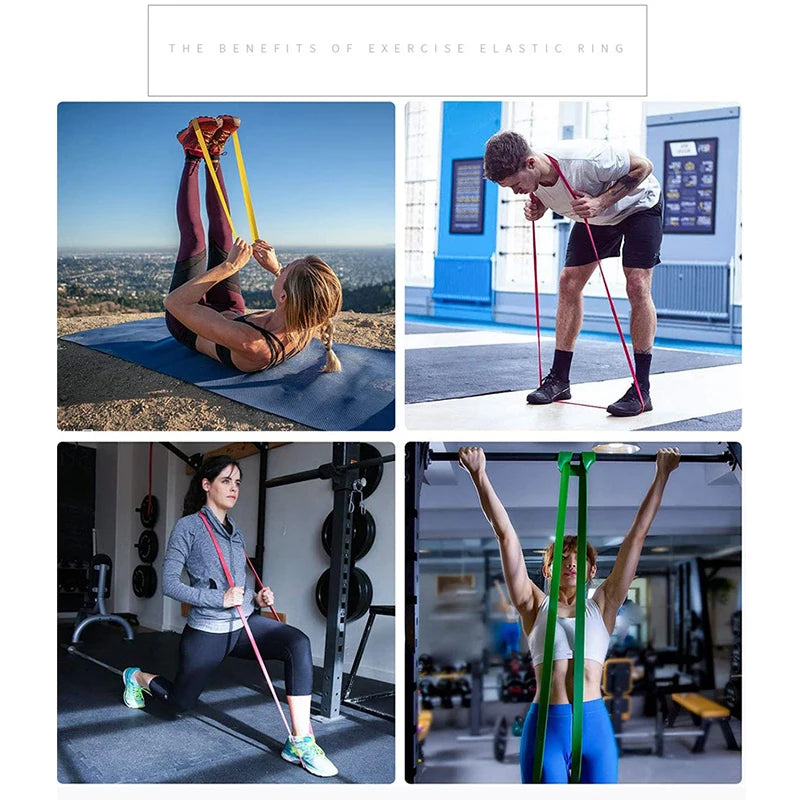 Resistance Band Elastic Exercise Strength Pull-Up